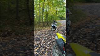 Yz85 vs cr150f Hill Climb edition hillclimb dirtbike pitbike fail bikelife 2stroke 4stroke [upl. by Marthena371]