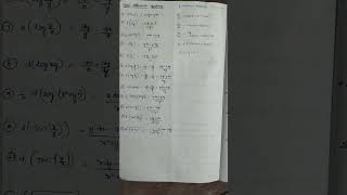 exact differential equations short notes maths class 12 [upl. by Lyontine]