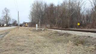 CSX D924 at SNS Wallaceburg [upl. by Ilrebma]