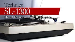 Technics SL1300 Direct Drive Turntable [upl. by Haik]