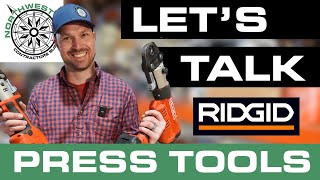 Everything You Need to Know about RIDGID Plumbing Press Tools  Every Plumber Needs This Tool [upl. by Norward]