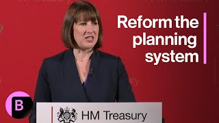 UK Chancellor Reeves on Labours Steps to Reform Planning System [upl. by Elocaj]