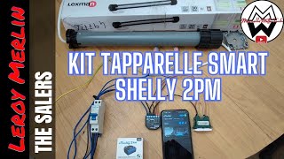 Installazione Kit Smart Tapparelle Leroy Merlin Shelly 2PM  Motore Lexman [upl. by Leind729]