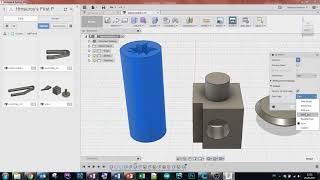 Fusion 360 utorial 6 Eksportere til STLfil og 3Dprint [upl. by Atikir374]