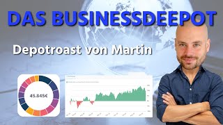 Das Businessdepot  Aktien Depotroast von Martin 2023 [upl. by Takara]