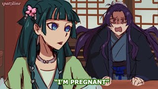 Maomao tells Jinshi shes Pregnant Apothecary Diaries Comic [upl. by Kcirderfla]