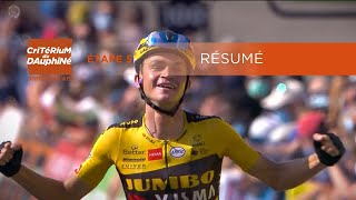 Critérium du Dauphiné 2020  Étape 5  Résumé détape [upl. by Liatris915]