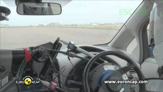 Euro NCAP  Nissan LEAF  2011  ESC test [upl. by Mcwilliams]