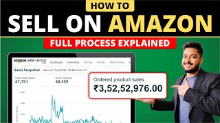 How to Sell on Amazon  Full Process Explained in Hindi  Social Seller Academy [upl. by Lainahtan]