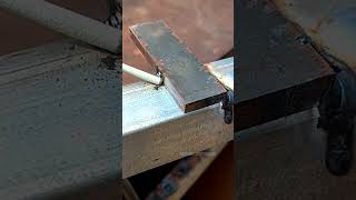 thin metal welding tricks that few people know welding welder fabrication metalworking [upl. by Danais]