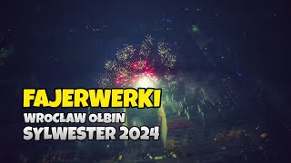 New Year 2024 Poland WROCLAW SYLWESTER wrocław 2024  NEUE JAHR 2024 Ołbin [upl. by Nodla]