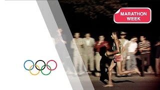 Rome 1960 Olympic Marathon  Marathon Week [upl. by Jarret114]