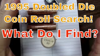 1995 Doubled Die Coin Roll Search What Do I Find What Do DDO look Like [upl. by Leith584]