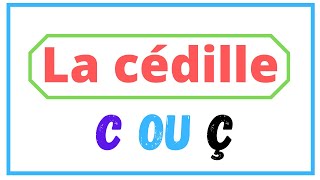 La cédille en français [upl. by Aeet]