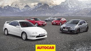 Promoted 25 years of Honda Type R  Legends road trip with Civic Integra and Accord [upl. by Walkling]