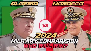 Algeria vs Morocco Military Power Comparison [upl. by Zerimar]