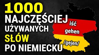 1000 Najczęściej używanych słów w języku niemieckim [upl. by Llekcm]