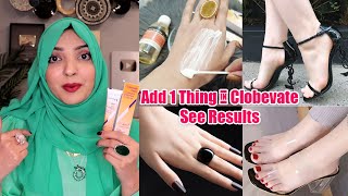 Mix Glycerin amp Secret Ingredient in Clobevate for Skin Whitening Hand amp Feet Lightning [upl. by Michelina]