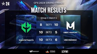 CFS24 GF  Imperial Esports vs UBECMANIAC  Group Stage  Tagalog Cast 🇵🇭 [upl. by Nizam]