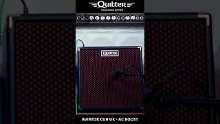 Quilter Labs  Aviator CUB UK  AC BOOST Voicing SHORTS [upl. by Erda]