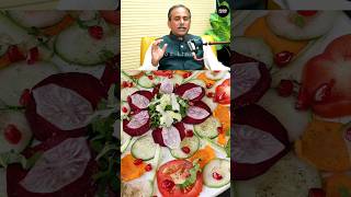 Acharya Manishs Weight Loss Salad Recipe shorts [upl. by Simetra]