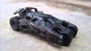 Hot wheels Custom Tumbler the dark knight LED [upl. by Nonnahc]