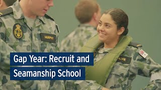 Navy Gap Year Recruit and Seamanship School [upl. by Eziechiele]