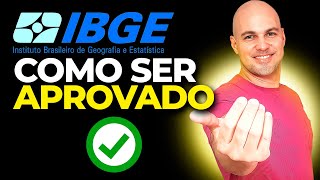 Concurso IBGE Estratégia de estudo para aprovação [upl. by Kerwon207]