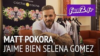 Matt Pokora  quotJaime bien Selena Gomezquot [upl. by Eralc468]