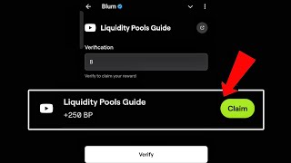 Liquidity Pools Guide Blum  Liquidity Pools Guide Blum Code  Liquidity Guide Youtube Video Keyword [upl. by Kristos]