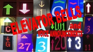 Elevator Bell CompilationPART 3China Edition [upl. by Asoj]