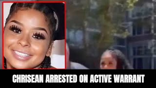 Chrisean Arrested For Active Warrant Trying To Support Blueface In Court 🤷🏽‍♂️👶🏽 [upl. by Ahsenit55]