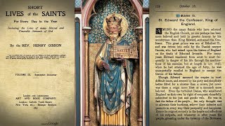 St Edward the Confessor  King of England October 13 📖🎧 StEdwardtheConfessor [upl. by Kalfas]