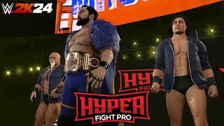 Hyper Fight Pro  Show 38 Surprise  WWE 2K24 [upl. by Nydia]