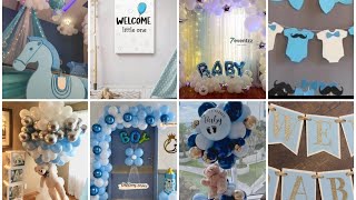 Its a boy❤️ New born baby boy welcome home Decorations ideas Trendz hub [upl. by Prudhoe764]