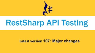 RestSharp v107 latest version Major upgrade [upl. by Ybreh]