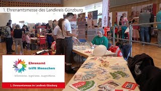 Werbung für das Ehrenamt  die erste Ehrenamtsmesse im Landkreis Günzburg [upl. by Lauri]