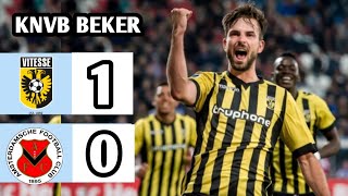 Vitesse vs Amsterdamsche Football Club 10 KNVB BEKER 2024 Breaking News [upl. by Barb]