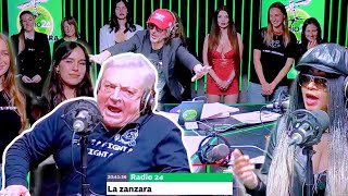 Enzo Spatalino lottatore tra le donne  La Zanzara 14112024 [upl. by Hazlip]