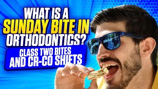 What is a Sunday Bite in Orthodontics Class Two Bites and CRCO Shifts [upl. by Fruin]