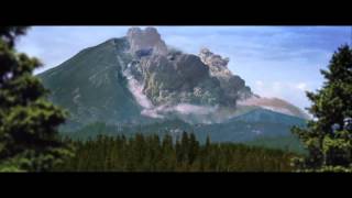 Mt St Helens blast and landslide recreation mov [upl. by Eixel]