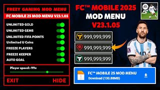 FC Mobile Mod Apk V23105  Unlimited Money Unlimited Gems Unlimited FC Points [upl. by Odragde]