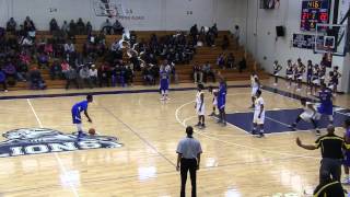 PG County Boys Middle School Basketball Championship 201415 Tasker vs Madison 11015 [upl. by Saeger]