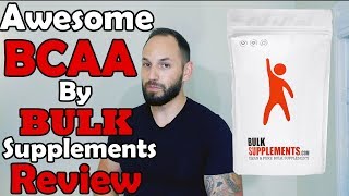 BCAA Branched Chain Amino Acids by Bulk Supplements Review [upl. by Ayikahs323]