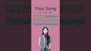 Rita Ora  Your Song  Singing Duet Challenge 🎤  Sing with me shorts [upl. by Enninaej]