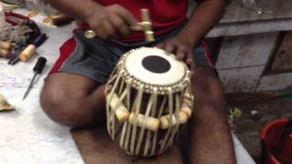 Mukta Das  Kolkata tabla makerMOV [upl. by Otilrac]