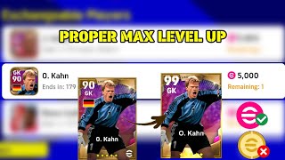 Oliver Kahn Max Training Tutorial in eFootball 2023 Mobile [upl. by Pazit]