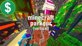 Minecraft Parkour Gameplay NO COPYRIGHT Vertical [upl. by Ymorej62]