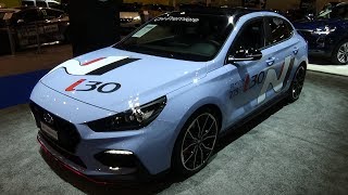 2019 Hyundai i30 Fastback N 20 T GDi 275  Exterior and Interior  Auto Zürich Car Show 2018 [upl. by Aseel]