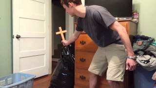 Dog Scared of Crucifix Real Life Hellhound Caught on Camera [upl. by Lehman]